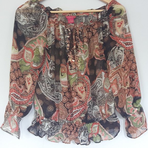 Multicolor Floral Top - Picture 1 of 1